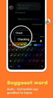 Fonts Keyboard & Emoji android App screenshot 1